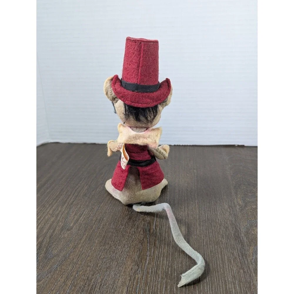 Vintage 1965 Annalee Pilgrim Male Mouse Doll 8